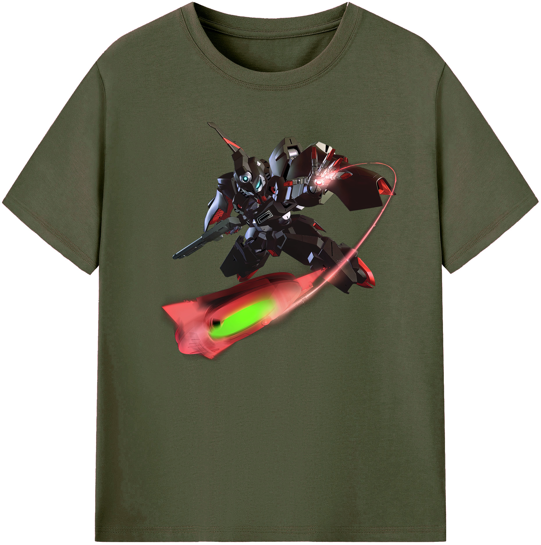 （画像用） 機動戦士ガンダム Mobile Suit Gundam 綿100％ メンズ半袖Tシャツ｜肌触りやわらか＆通気性